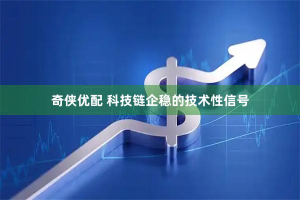 奇侠优配 科技链企稳的技术性信号